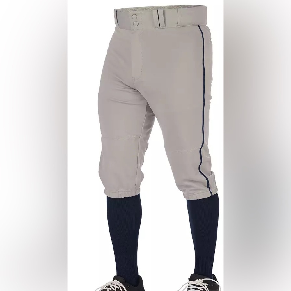 Champro Baseball pants - youth size xl - gray with navy piping (new with tags)